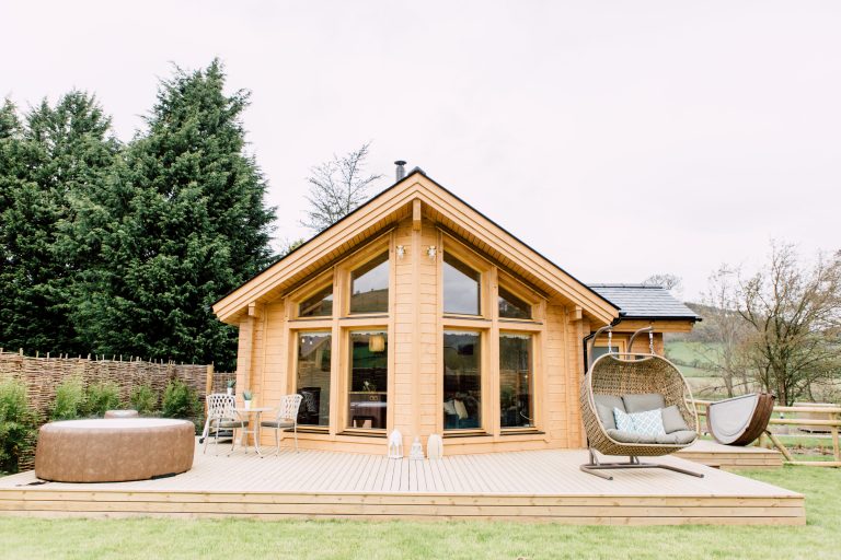 Luxury Log Cabins with Hot Tubs in North Wales