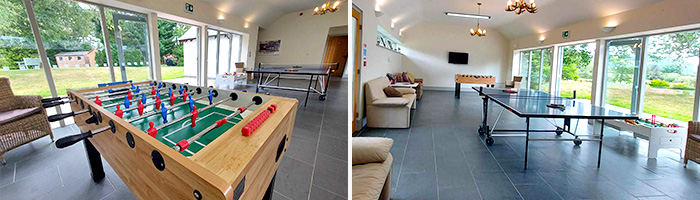 cottages with games room