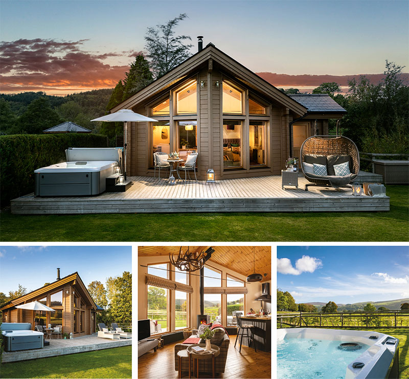 Royal Cheshire Show Luxury Log Cabins